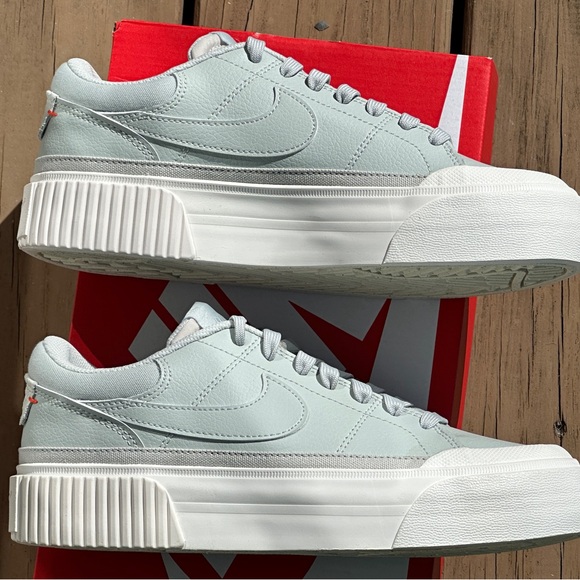 Nike Court Legacy Platform Low Casual Sneaker Size US Womens 6 | 7 | 9.5 NEW - Picture 6 of 11